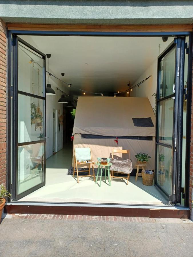 海牙75M2 Indoor Glamping Scheveningen公寓 外观 照片